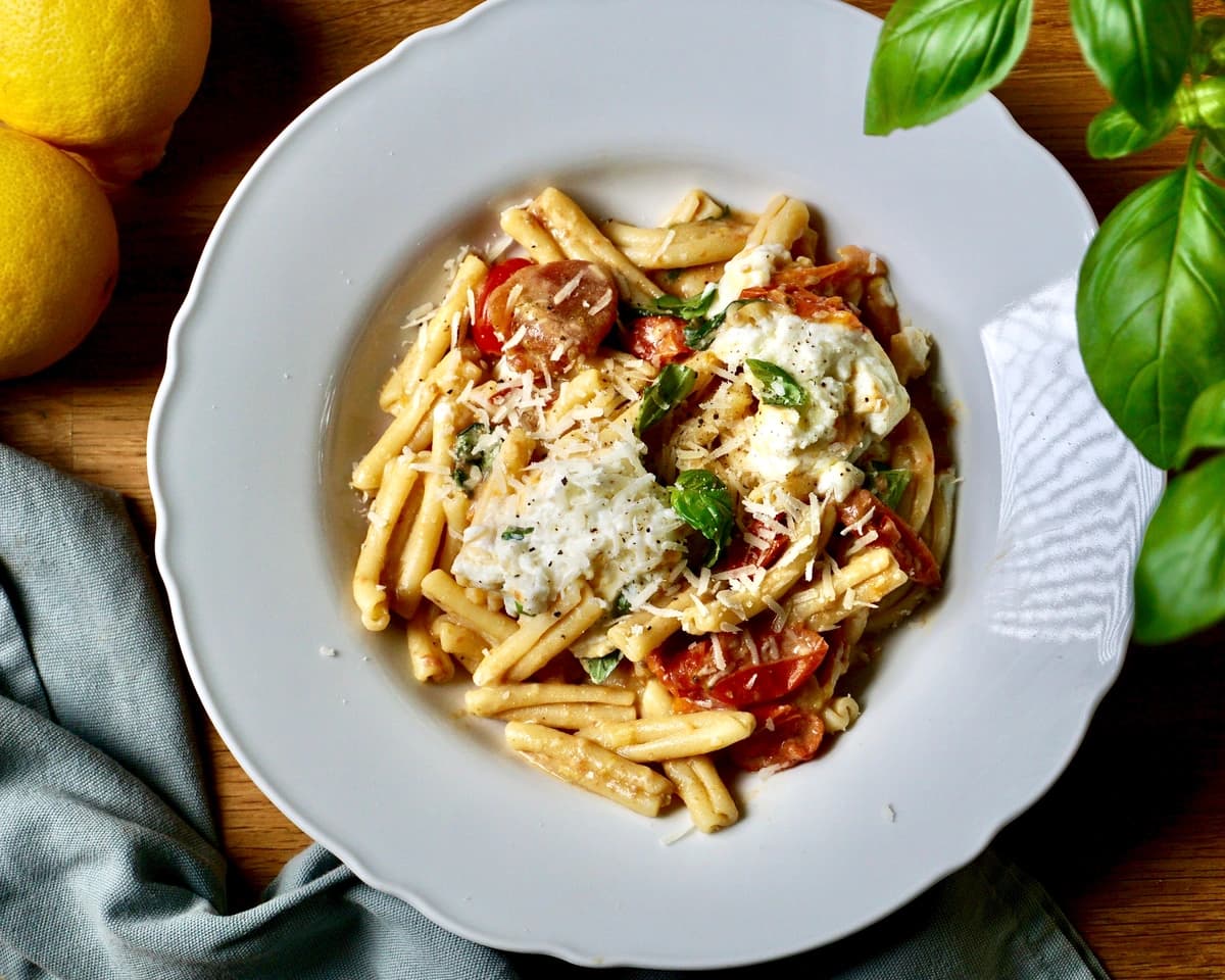 Creamy Lemon Ricotta Pasta