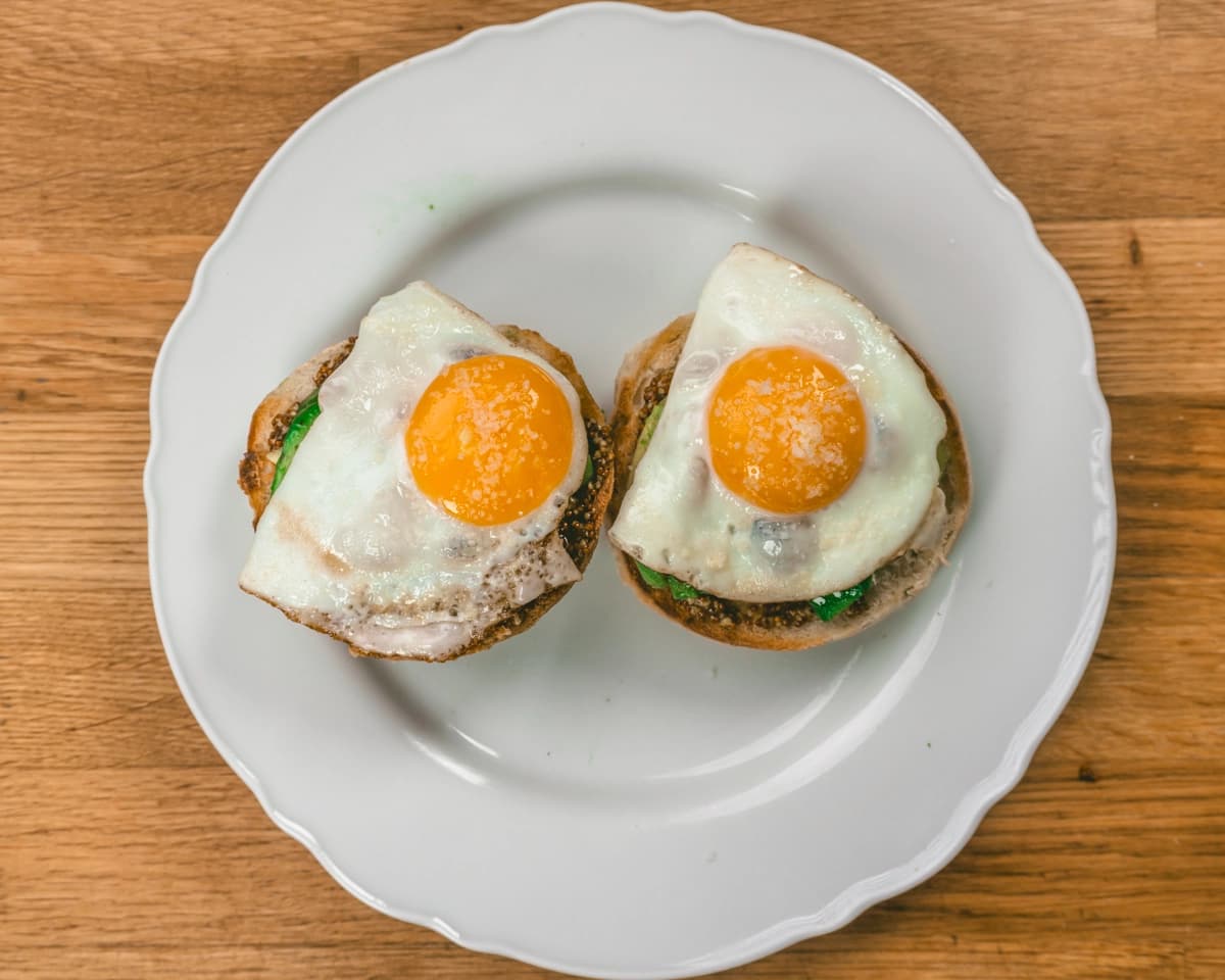 Avocado and Fried Egg Toast - Recipe Image
